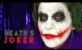 HALLOWEEN MAKEUP TUTORIAL NINE  Heath Ledger's Joker from The Dark Knight