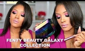 WHAT the HELL Rihanna!? Fenty Beauty Galaxy Collection REVIEW + TUTORIAL