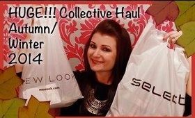 Huge Collective Autumn and Winter Haul 2014, Primark, H&M, New Look & many more!
