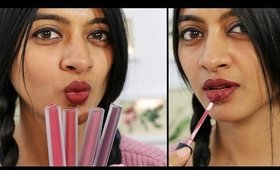 Budget Beauty: Rs 200 Lipstick I-AmsterDAMN matte lipstick review