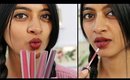 Budget Beauty: Rs 200 Lipstick I-AmsterDAMN matte lipstick review