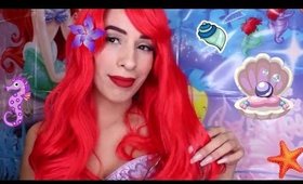 LITTLE MERMAID (Ariel) Makeup Tutorial - Glam & Gore Disney Princess halloween 2016