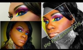 NYX Face Awards 2015 Entry| Neon Rainbow