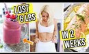 What I Eat In a Day to Lose Weight! How I Lost 6 Pounds in 2 Weeks!