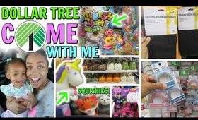 COME WITH ME TO DOLLAR TREE! A SQUISHY JACKPOT! PLUS MORE NEW ITEMS!