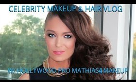 Red Carpet Makeup & Hair Awards Season BTS Pro Tutorial - mathias4makeup