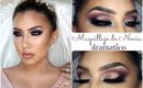 Maquillaje de NOVIA DRAMATICO para NOCHE / DRAMATIC BRIDE makeup tutorial | auroramakeup