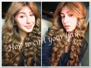 check out my how to: Curly hair tutorial now please :) 
https://www.youtube.com/watch?v=egN-A4z4OyY