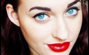 ♦♦ How To: My Holiday Red Lip: Ft. Lime Crime Velvetine! ♦♦ | Briarrose91