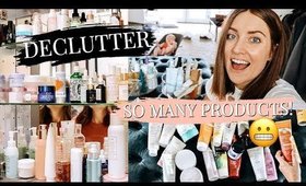 HUGE DECLUTTER! SKINCARE/HAIR/BODY PRODUCTS | Kendra Atkins