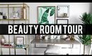 BEAUTY ROOM TOUR 2017 | Pinterest Inspired Decor | Jamie Paige