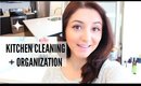 HOW TO CLEAN AND ORGANIZE KITCHEN FAST | SPRING CLEANING