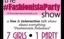 Ready to Laugh??  Join our Season Premier of "The #FashionistaParty Show" on YouTube Next Thurs!