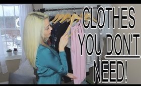 CLOTHES TO GET RID OF!