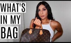 What's In My Louis Vuitton Speedy 30?!