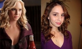 Easy Holiday Curls! Caroline - The Vampire Diaries Inspired