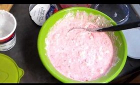 Strawberry Cool Whip and Cheese Salad