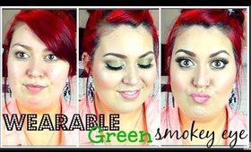 GRWM ♡ WEARABLE Green Smokey Eye + Ombre Lips