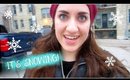 FIRST SNOWFALL! | {vlogmas day 4}