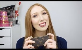 LOUIS VUITTON KEY POUCH/CLES | WHAT FITS INSIDE, 2 YEAR WEAR & USES!