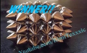 SPIKED BRACELET WINNER