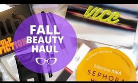 FALL BEAUTY HAUL (SEPHORA | URBAN DECAY | ULTA | TARTE)