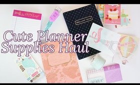 Cute Planner Haul + Surprise!!! ♥ Charmaine Dulak