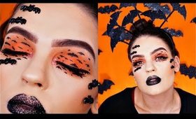 Bat Halloween Makeup