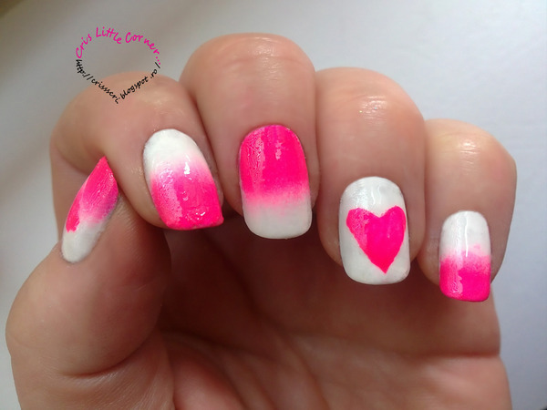 Lovely Pink Gradient & hearts. | Cris C.'s Photo | Beautylish