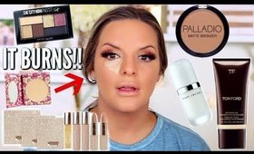 FULL FACE OF FIRST IMPRESSIONS! Drugstore & Highend | Casey Holmes