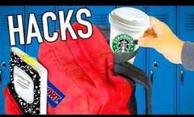 Weird Back To School Life Hacks EVERY Student Should Know!