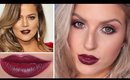 Khloe Kardashian Deep Autumn Lips, Warm Shimmer Eyes! ♡ NikkieTutorials Inspired