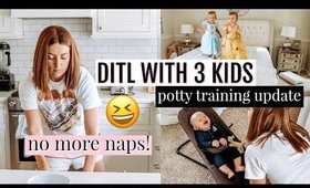 DAY IN THE LIFE WITH 3 KIDS OF A SAHM | Kendra Atkins