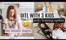 DAY IN THE LIFE WITH 3 KIDS OF A SAHM | Kendra Atkins