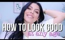HOW TO LOOK YOUR BEST AT ANY AGE | AFFORDABLE DRUGSTORE MAKEUP TUTORIAL | SCCASTANEDA