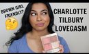 CHARLOTTE TILBURY GLOWGASM - SWATCHES/REVIEW LOVEGASM FACE PALETTE | MissBeautyAdikt