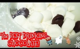 How To Make The BEST Drinking Chocolate |  Hot Chocolate Recipe | STARBUCKS Dupe?! Rosa Klochkov