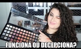 TESTEI UMA PALETA DE 65 CORES BARATINHA - #FUNCIONAOUDECEPCIONA? Duda Fernandes