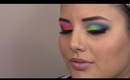 Makeup Tutorial: Rainbow Eye With A Twist