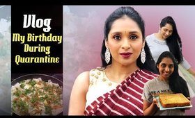 My Birthday In Lockdown | Lemon Cake, Kacha Dum Biryani, Tutu Styling & Chat | Deepikamakeup Vlog |