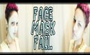 Face Mask Fail & Rant About Always Cooking