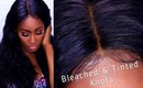 HOW TO: Master Bleaching and Tinting the Knots on Lace Closures/Frontals FAIL PROOF | Shlinda1