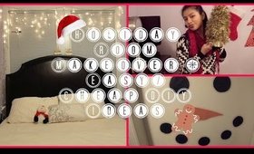 ❅Holiday Room Makeover + Easy/Cheap DIY Ideas!!❅