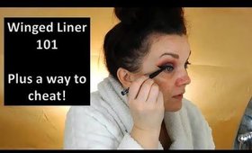 Winged Liner 101| How to cheat!