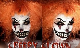 🤡Payaso Asesino  Maquillaje /🎃 Evil Clown Makeup tutorial | auroramakeup