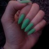 green matte opi nail polish