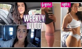 WEEKLY VLOG #37 | FITNESS JOURNEY TRANSFORMATION 🏋🏻‍♀️