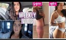 WEEKLY VLOG #37 | FITNESS JOURNEY TRANSFORMATION 🏋🏻‍♀️