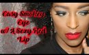 Easy Smokey Eye (Beginner Friendly) l TotalDivaRea
