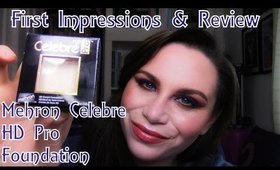 First Impression & Review Mehron Celebre HD Pro Foundation